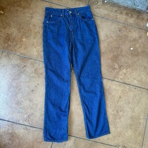 Blue Levi’s 70s High Slim Straight Jeans